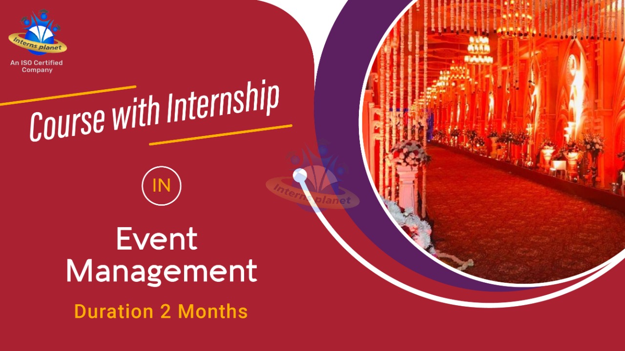 Course with Internship - 2 Months - Event Management